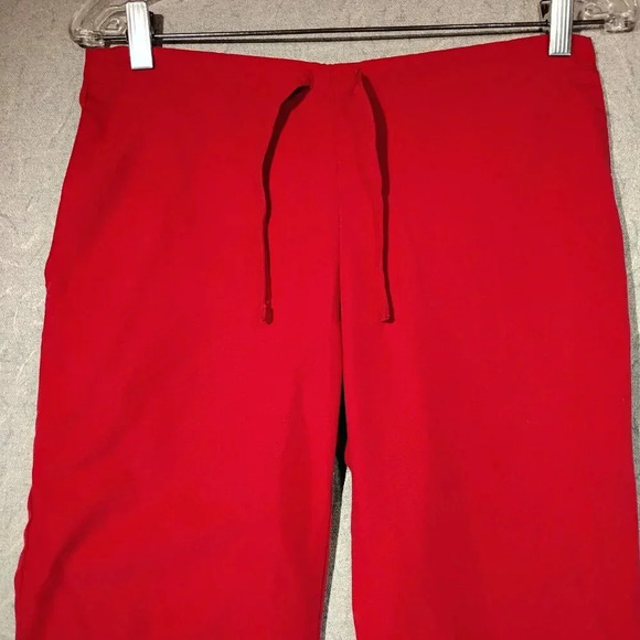 Cherokee Women's Work Wear Hot Pink  Scrub Pants in Size XXS - Picture 2 of 11